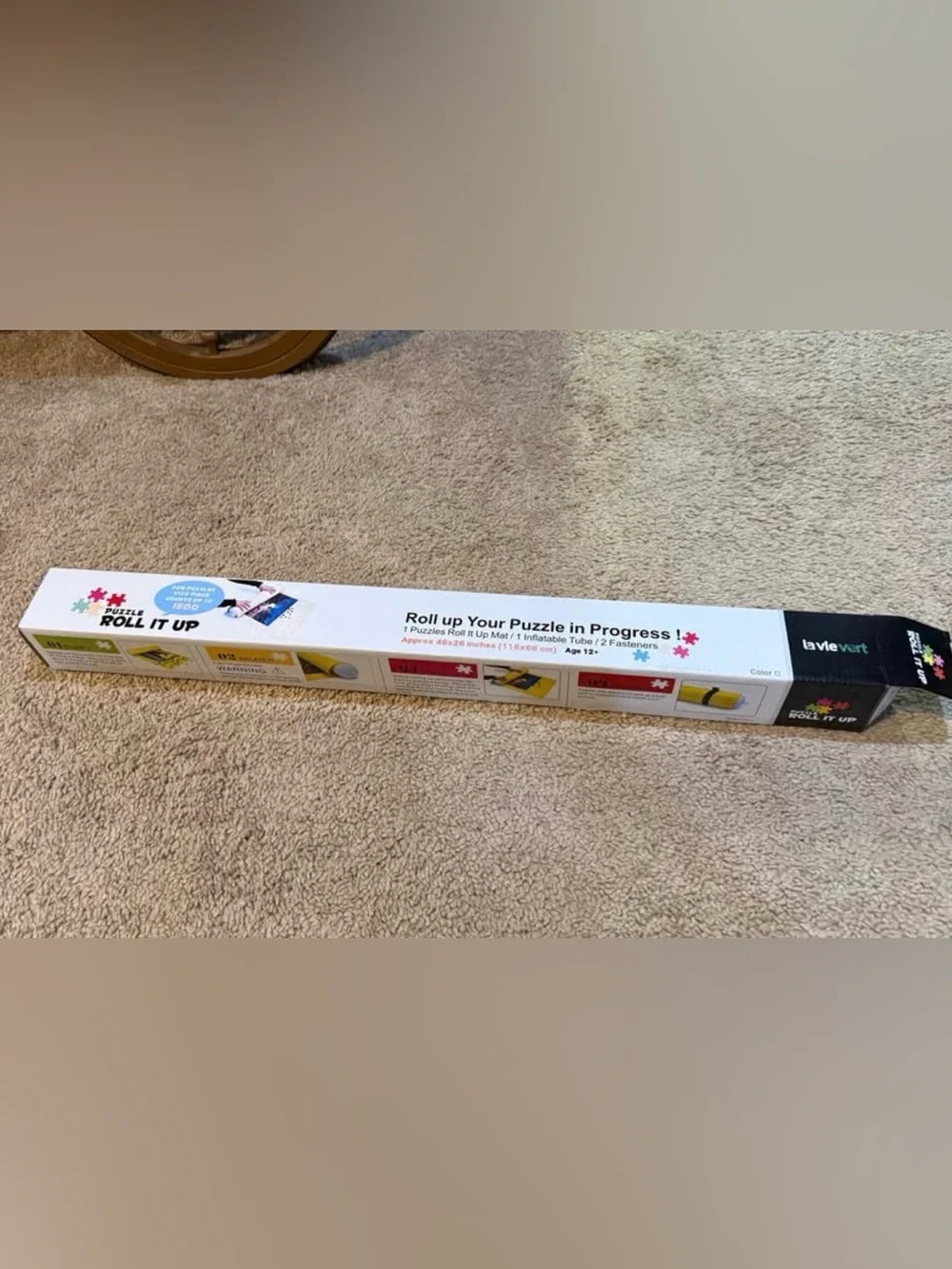 Puzzle Roll-Up Mat Organizer